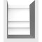 Ekena Millwork Standard Asheboro Architectural Grade PVC Rafter Tail, 5"W X 6"H X 36"L RFTP05X06X36ASH - alternate 2